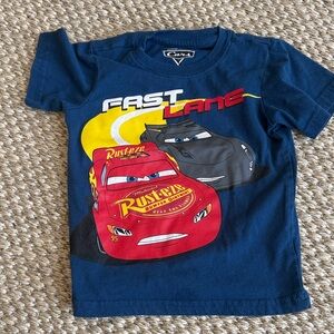 Disney Cars Blue T-Shirt for Kids 3t